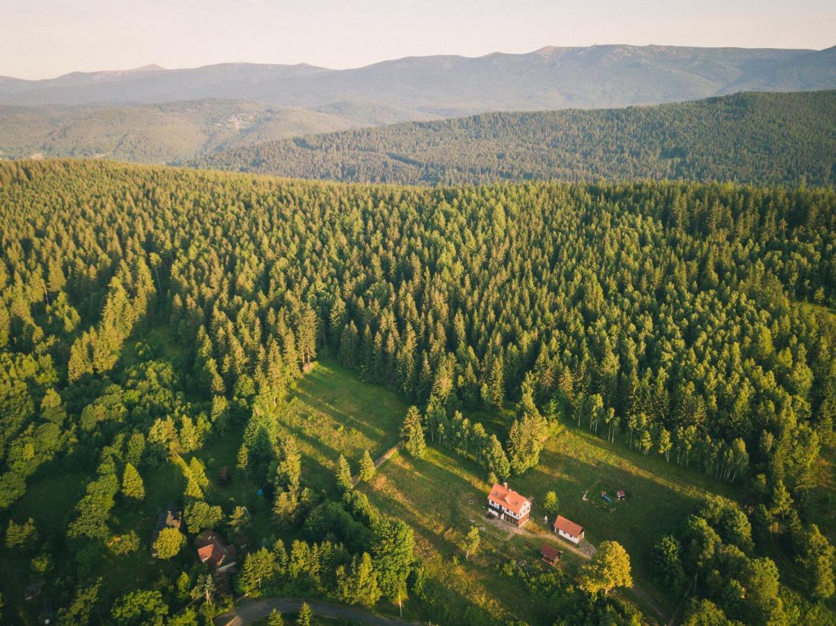 Izerski Horyzont - Dom Z Balia W Lesnej Perspektywie Kopaniec Eksteriør bilde
